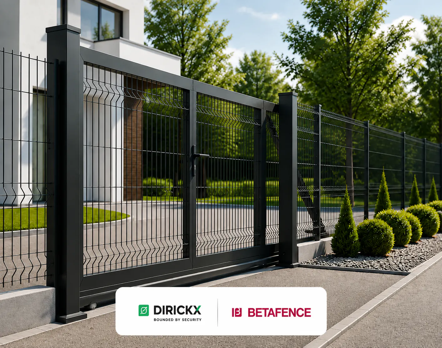 Brány a ploty od overených značiek – DIRICKX a Betafence